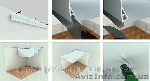 Бесшовные потолки и стены - натяжной аналог гипсокартона. - <ro>Изображение</ro><ru>Изображение</ru> #1, <ru>Объявление</ru> #36035