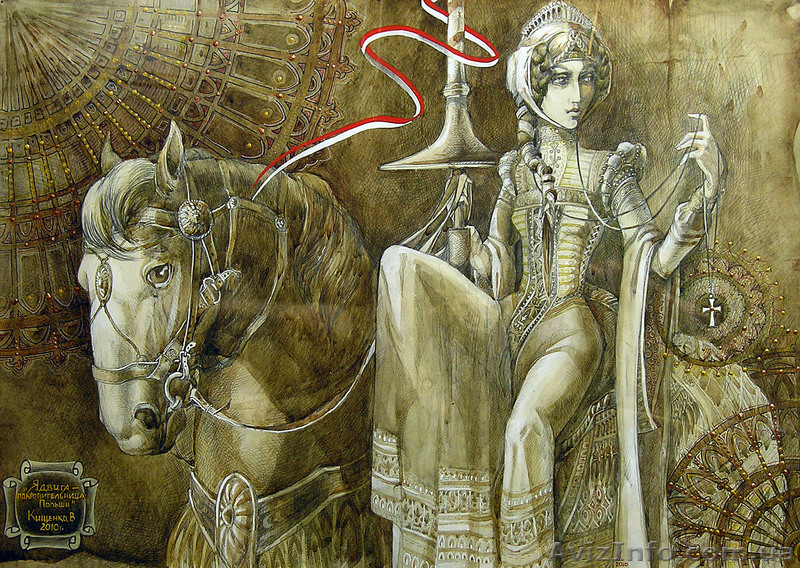 картина "Ядвига-покровительница Польши" - <ro>Изображение</ro><ru>Изображение</ru> #1, <ru>Объявление</ru> #527299