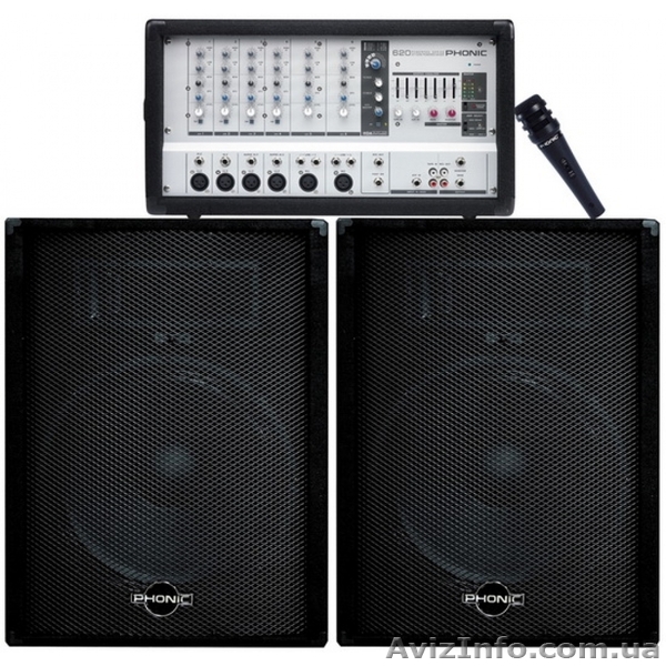 Комплект Phonic POWERPACK 650 - <ro>Изображение</ro><ru>Изображение</ru> #1, <ru>Объявление</ru> #549004