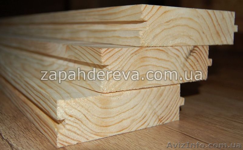 Доска пола шпунтованная (сосна) - <ro>Изображение</ro><ru>Изображение</ru> #1, <ru>Объявление</ru> #653936
