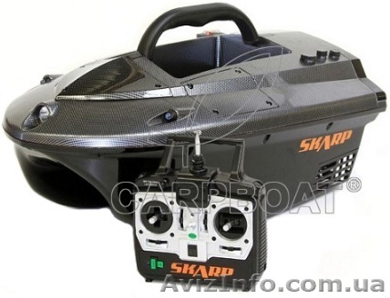 Новинка, кораблик для прикормки Carpboat Skarp Carbon 2,4GHz new - <ro>Изображение</ro><ru>Изображение</ru> #1, <ru>Объявление</ru> #669197