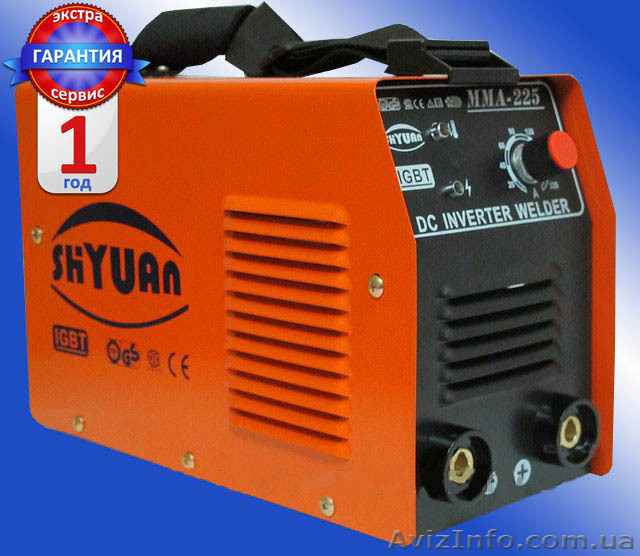 Сварочный инвертор Shyuan ММА 225 IGBT - 1135гр + ПОДАРОК - <ro>Изображение</ro><ru>Изображение</ru> #1, <ru>Объявление</ru> #676390