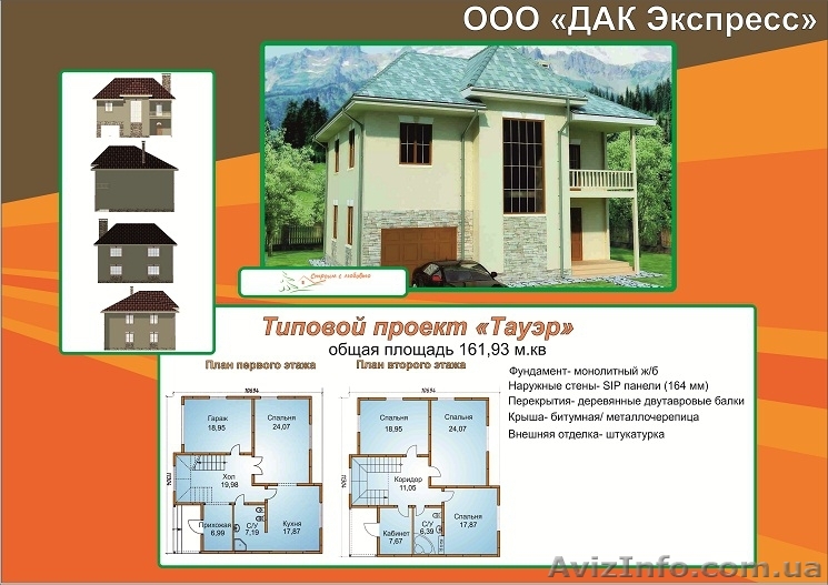 Построить дом в 160 кв.м. по акционной цене? Реально - проект "Тауэр" - <ro>Изображение</ro><ru>Изображение</ru> #1, <ru>Объявление</ru> #675430