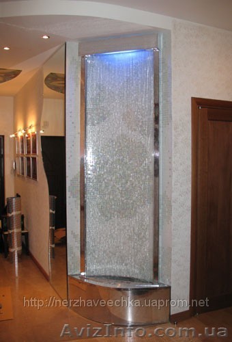 Декоративные фонтаны и водопады из нержавейки и стекла - <ro>Изображение</ro><ru>Изображение</ru> #1, <ru>Объявление</ru> #767547