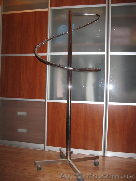 Вешалка-стойка для одежды. Хромированная. - <ro>Изображение</ro><ru>Изображение</ru> #1, <ru>Объявление</ru> #825151