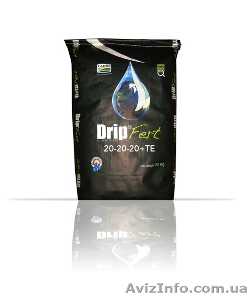 Комплексные водорастворимые удобрения DripFert 20-20-20+МЭ - <ro>Изображение</ro><ru>Изображение</ru> #1, <ru>Объявление</ru> #867338