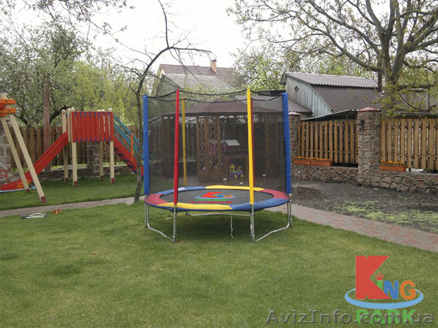 Продам батут детский с сеткой - <ro>Изображение</ro><ru>Изображение</ru> #1, <ru>Объявление</ru> #923710