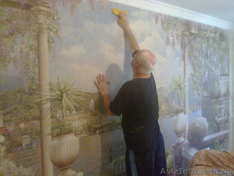 поклейка обоев и потолочной плитки из полистирола - <ro>Изображение</ro><ru>Изображение</ru> #1, <ru>Объявление</ru> #1597199