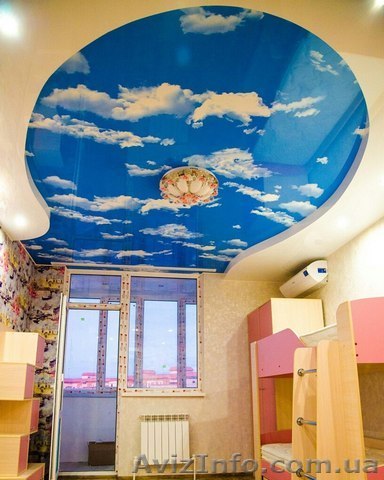 Двухуровневые натяжные потолки в Крыму - <ro>Изображение</ro><ru>Изображение</ru> #1, <ru>Объявление</ru> #1602107