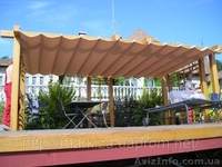 Маркизы для террас и больших площадок  перголы Симферополь Крым.  - <ro>Изображение</ro><ru>Изображение</ru> #5, <ru>Объявление</ru> #188771