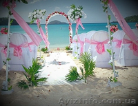 Свадьба в Симферополе.Дизайн, флористика, драпировка тканью - <ro>Изображение</ro><ru>Изображение</ru> #2, <ru>Объявление</ru> #294901