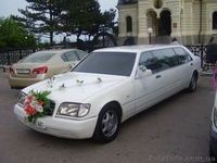 Свадебный Мерседес.Аренда авто на свадьбу.Симферополь, Ялта, Евпатория - <ro>Изображение</ro><ru>Изображение</ru> #4, <ru>Объявление</ru> #362597