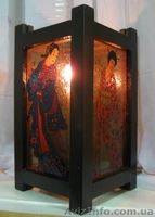 Светильник ручной работы с витражной росписью - <ro>Изображение</ro><ru>Изображение</ru> #4, <ru>Объявление</ru> #734902