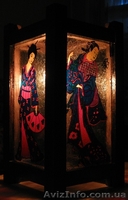 Светильник ручной работы с витражной росписью - <ro>Изображение</ro><ru>Изображение</ru> #5, <ru>Объявление</ru> #734902