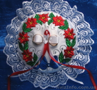 Одежда на бутылку, рушники,подушка для колец,машинная вышивка по вашему заказу - <ro>Изображение</ro><ru>Изображение</ru> #3, <ru>Объявление</ru> #784392