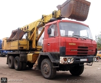 Аренда Спецтехники(Экскаватор(ТАТРА)КамаЗ - <ro>Изображение</ro><ru>Изображение</ru> #1, <ru>Объявление</ru> #854043