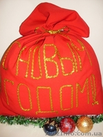 Новогодний мешок. Мешок Деда Мороза. 60 на 68 см. - <ro>Изображение</ro><ru>Изображение</ru> #1, <ru>Объявление</ru> #992762