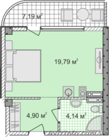 Купить квартиру Крыму без посредников - Гаспра - <ro>Изображение</ro><ru>Изображение</ru> #4, <ru>Объявление</ru> #1199960