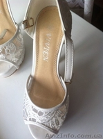 Свадебные туфли, белые кружевные - <ro>Изображение</ro><ru>Изображение</ru> #3, <ru>Объявление</ru> #1267159