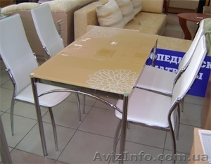 столы из стекла, стулья, cамые низкие цены,  доставка  - <ro>Изображение</ro><ru>Изображение</ru> #5, <ru>Объявление</ru> #56583