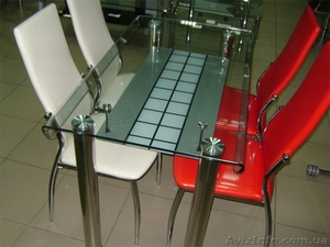 столы из стекла, стулья, cамые низкие цены,  доставка  - <ro>Изображение</ro><ru>Изображение</ru> #1, <ru>Объявление</ru> #56583
