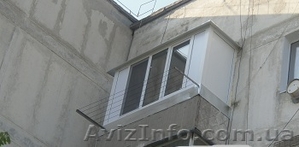 Остекление балконов и лоджий металлопластиком - <ro>Изображение</ro><ru>Изображение</ru> #6, <ru>Объявление</ru> #226905