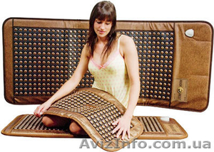 Односпальный согревающий мат с дисками из турманиевой керамики Нуга Бест NM-2500