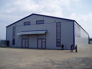Быстромонтируемые здания любого назначения