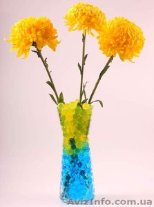 Декоративный гидрогель Water Crystal - Гидрогель желтый. ,  Киев