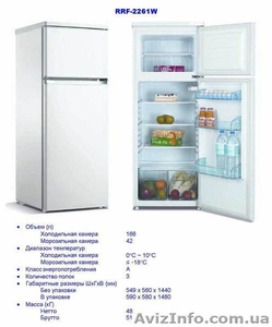 Продам в розницу и оптом холодильники Rainford RRF-2261W  - <ro>Изображение</ro><ru>Изображение</ru> #1, <ru>Объявление</ru> #482685