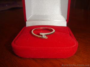 Продам золотое кольцо с бриллиантом - <ro>Изображение</ro><ru>Изображение</ru> #1, <ru>Объявление</ru> #500381