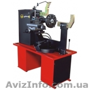 Дископравильный станок,  оборудование для прокатки дисков,  рихтовка дисков. 