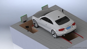  Лазерный стенд развал-схождения Рубин-2-2. 