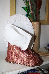 Изготовлю на заказ плетеные корзины,шкатулки разных размеров,форм. - <ro>Изображение</ro><ru>Изображение</ru> #6, <ru>Объявление</ru> #784305