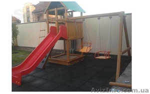 Травмобезопасное резиновое напольное покрытие