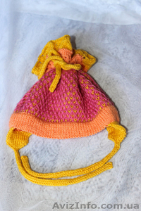 Продам Ажурную шапочку для девочки ручной работы - <ro>Изображение</ro><ru>Изображение</ru> #3, <ru>Объявление</ru> #1020595