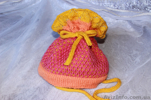 Продам Ажурную шапочку для девочки ручной работы - <ro>Изображение</ro><ru>Изображение</ru> #1, <ru>Объявление</ru> #1020595