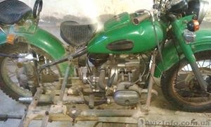 Продам мотоцикл УРАЛ-М-62 - <ro>Изображение</ro><ru>Изображение</ru> #1, <ru>Объявление</ru> #1256438