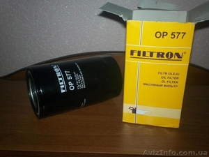 Фильтр масляный Volvo F, FH, N (грузовик). Filtron OP577 - <ro>Изображение</ro><ru>Изображение</ru> #1, <ru>Объявление</ru> #1333470