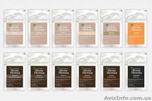 Натуральная хна для бровей Brow Henna с эффектом татуажа.