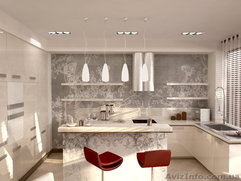 Дизайн интерьера кухни - <ro>Изображение</ro><ru>Изображение</ru> #1, <ru>Объявление</ru> #78538