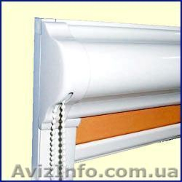 Рулонные шторы закрытый тип - миникасета, весь Крым . - <ro>Изображение</ro><ru>Изображение</ru> #1, <ru>Объявление</ru> #143510
