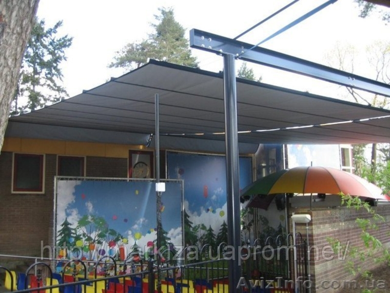 Маркизы для террас и больших площадок  перголы Симферополь Крым.  - <ro>Изображение</ro><ru>Изображение</ru> #4, <ru>Объявление</ru> #188771