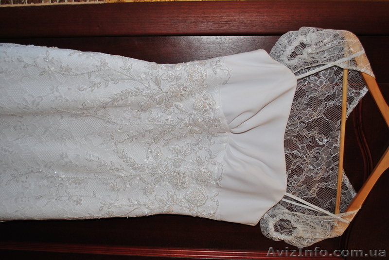 свадебное платье от Оксаны Мухи - <ro>Изображение</ro><ru>Изображение</ru> #1, <ru>Объявление</ru> #209878