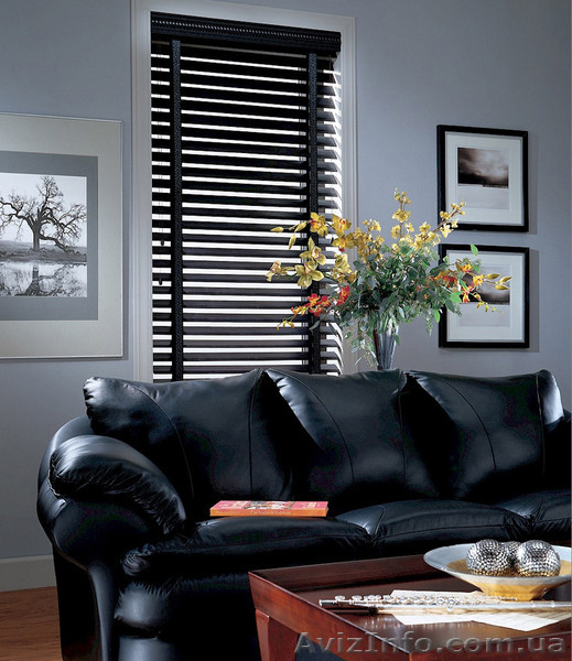 Деревянные жалюзи в интерьере Симферополь Крым.  - <ro>Изображение</ro><ru>Изображение</ru> #2, <ru>Объявление</ru> #188717