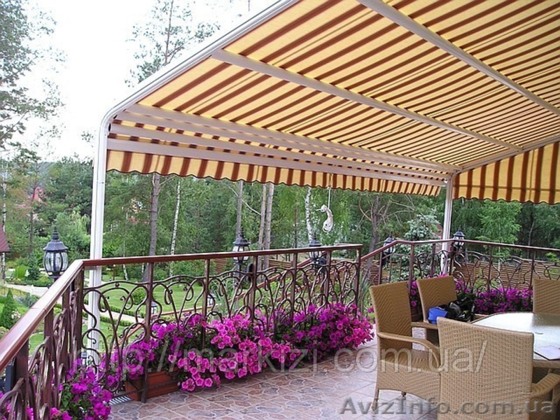 Маркизы для террас и больших площадок  перголы Симферополь Крым.  - <ro>Изображение</ro><ru>Изображение</ru> #6, <ru>Объявление</ru> #188771