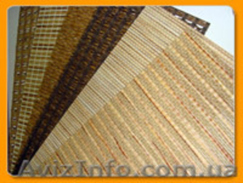 Вертикальные жалюзи из бамбука и джутовой ткани Симферополь Крым.  - <ro>Изображение</ro><ru>Изображение</ru> #3, <ru>Объявление</ru> #188703