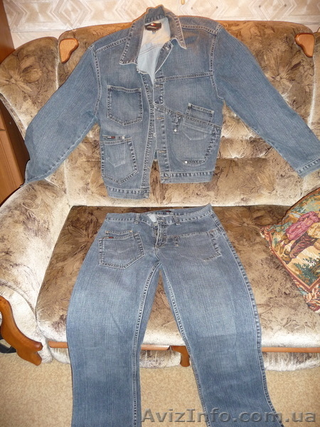 Продам Джинсовый костюм - <ro>Изображение</ro><ru>Изображение</ru> #1, <ru>Объявление</ru> #244693