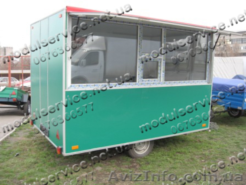 торговый прицеп изотермический, столешница, электроразводка - <ro>Изображение</ro><ru>Изображение</ru> #3, <ru>Объявление</ru> #275035