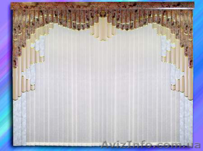 Вертикальные жалюзи из ткани и пластика, мультифактурные, Крым - <ro>Изображение</ro><ru>Изображение</ru> #4, <ru>Объявление</ru> #301783